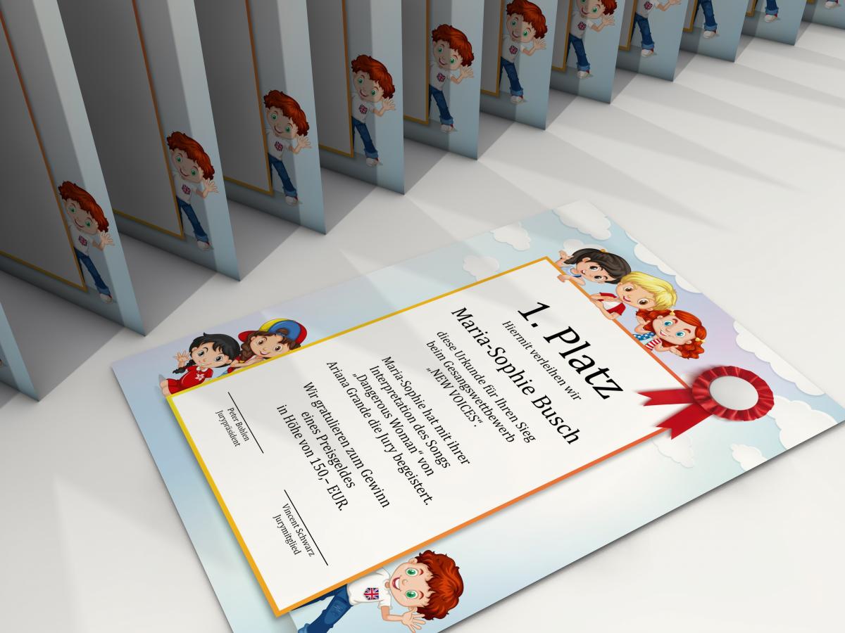 Certificate Paper for Kids